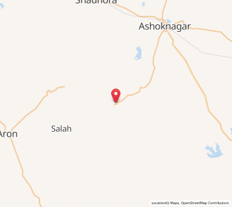 Map of Kachnar, Madhya Pradesh