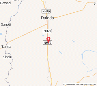 Map of Kachnara, Madhya Pradesh