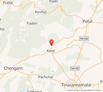 Map of Kadaladi, Tamil Nadu