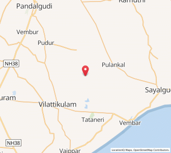 Map of Kadalkudi, Tamil Nadu