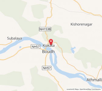 Map of Kadapara, Odisha