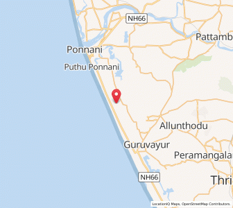 Map of Kadikkad, Kerala
