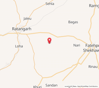 Map of Kadiya, Rajasthan