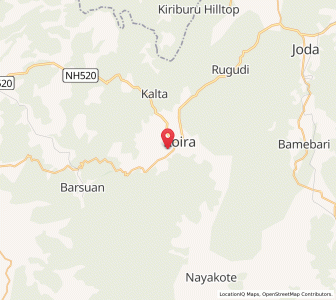 Map of Kadodih, Odisha