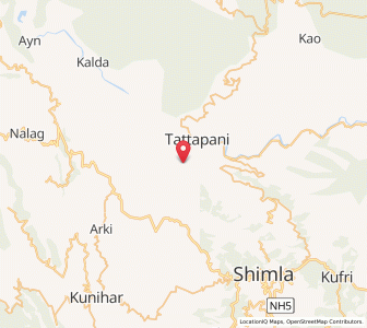 Map of Kadraina, Himachal Pradesh
