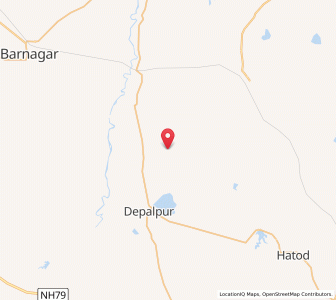 Map of Kagba, Madhya Pradesh