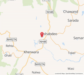 Map of Kagdar ki Pal, Rajasthan