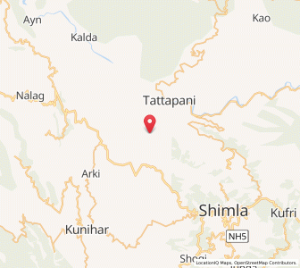 Map of Kahal ka Jubbar, Himachal Pradesh