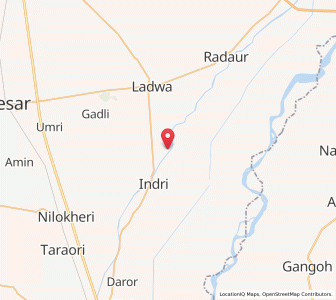 Map of Kahroba, Haryana