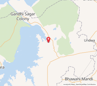 Map of Kailashprua, Madhya Pradesh