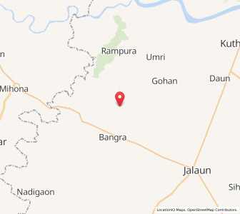 Map of Kailor, Uttar Pradesh