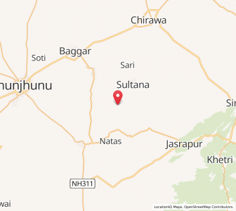 Map of Kaimpsar, Rajasthan