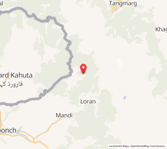 Map of Kainpathri, Kashmir