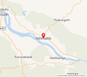 Map of Kaintaragarh, Odisha