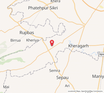 Map of Kainthri, Uttar Pradesh