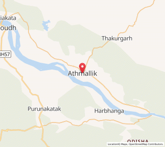 Map of Kaintragarh, Odisha