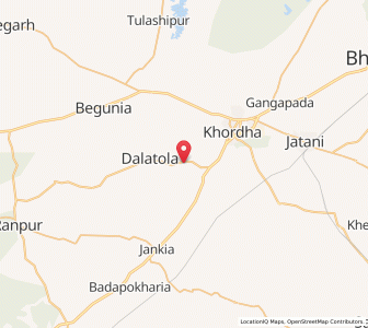 Map of Kaipadar, Odisha