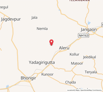 Map of Kaisaram, Andhra Pradesh