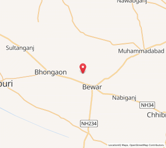 Map of Kakaria, Uttar Pradesh