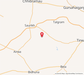 Map of Kaklai, Uttar Pradesh