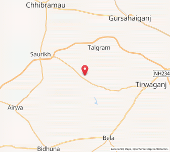 Map of Kakrahia Kalan, Uttar Pradesh