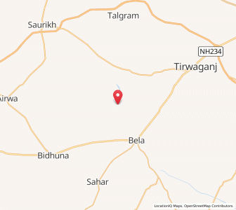 Map of Kakrai, Uttar Pradesh