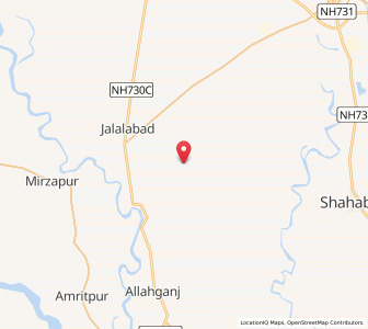Map of Kakrara, Uttar Pradesh