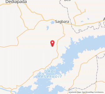 Map of Kakria Amba, Gujarat