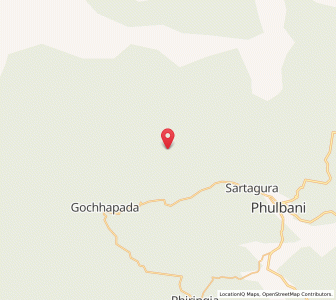 Map of Kalabagh, Odisha