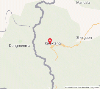 Map of Kalaktang, Arunachal Pradesh