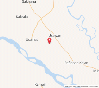 Map of Kalaktarganj, Uttar Pradesh