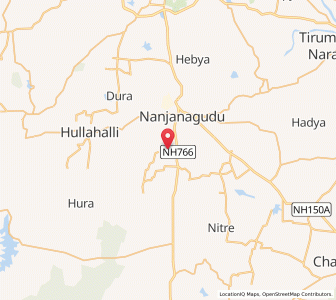 Map of Kalale, Karnataka