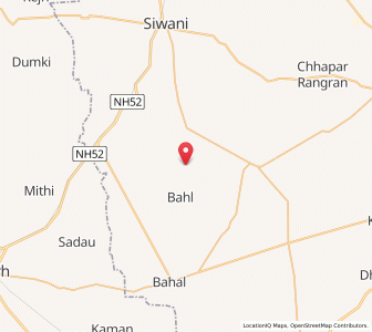 Map of Kalali, Haryana