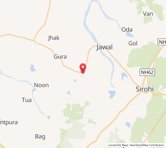 Map of Kalandri, Rajasthan