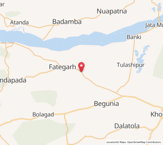 Map of Kalapathara, Odisha