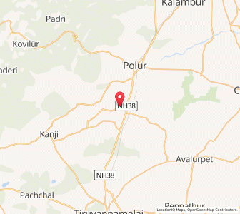 Map of Kalasapakkam, Tamil Nadu