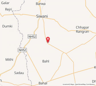 Map of Kalaud, Haryana