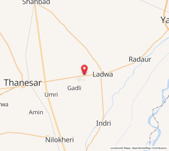 Map of Kalauni, Haryana