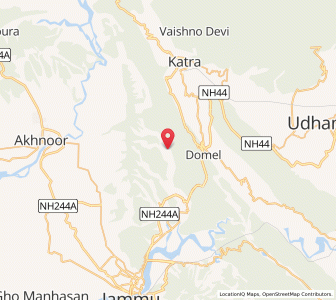 Map of Kaldgiran, Kashmir