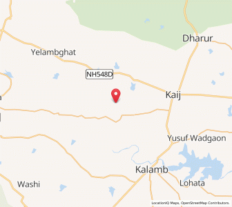 Map of Kalegaon, Maharashtra
