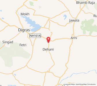 Map of Kalgaon, Maharashtra