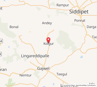 Map of Kalgur, Andhra Pradesh