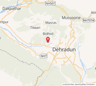 Map of Kalhupani, Uttarakhand