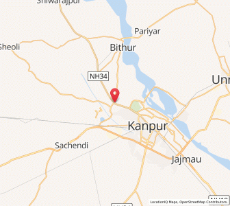 Map of Kalianpur, Uttar Pradesh