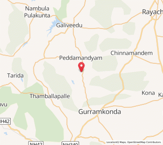 Map of Kalicherla, Andhra Pradesh
