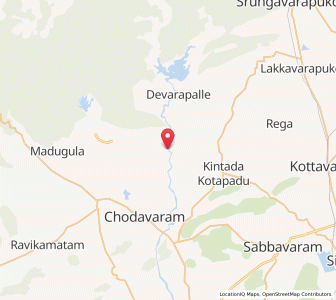Map of Kaligotla, Andhra Pradesh