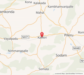 Map of Kalikiri, Andhra Pradesh