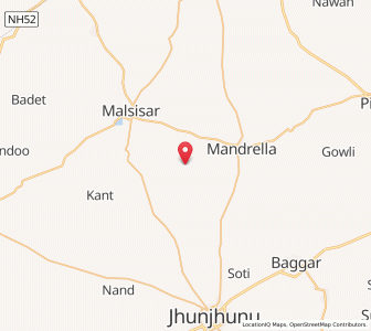 Map of Kalipahari ki Dhani, Rajasthan