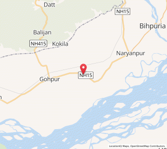Map of Kalitagaon, Assam