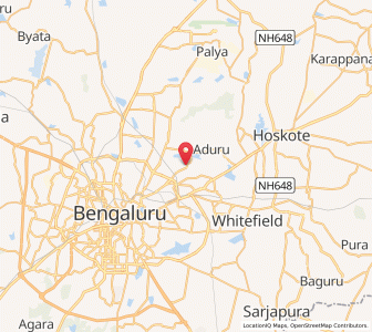 Map of Kalkere, Karnataka